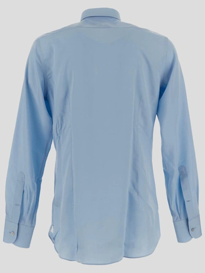 Shop Tom Ford Shirt In Skyblue