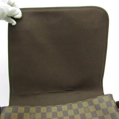 Pre-owned Louis Vuitton Brooklyn Brown Canvas Shopper Bag ()
