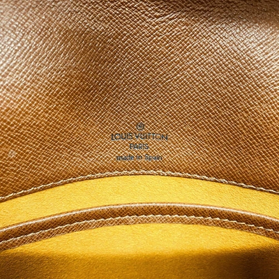 Pre-owned Louis Vuitton Musette Tango Brown Canvas Shopper Bag ()