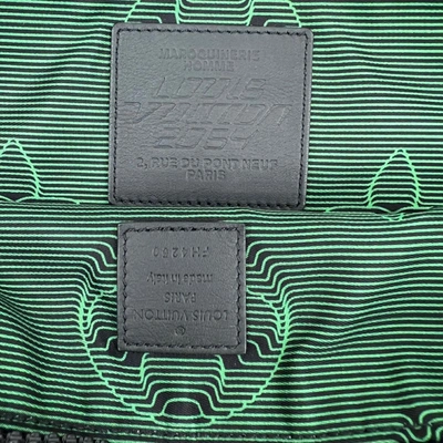 Pre-owned Louis Vuitton Pochette Grey Canvas Clutch Bag ()