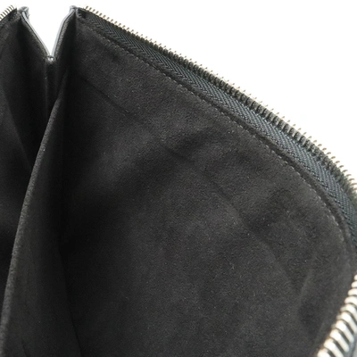 Pre-owned Louis Vuitton Pochette Jour Beige Leather Clutch Bag ()