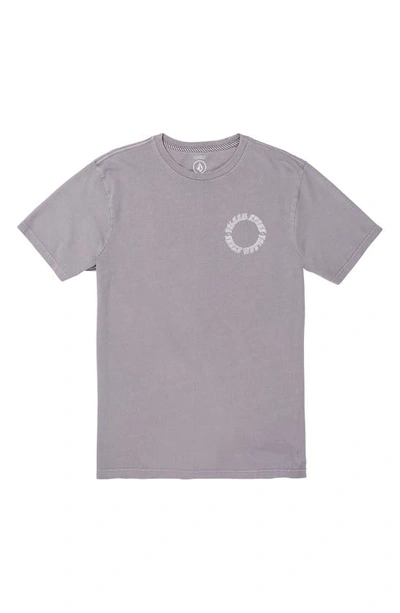 Shop Volcom Stone Oracle Graphic T-shirt In Violet Dust