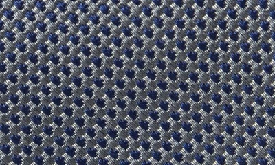 Shop Nordstrom Parker Silk Tie In Silver Blue