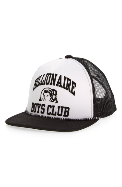 Shop Billionaire Boys Club Space Snapback Trucker Hat In Black