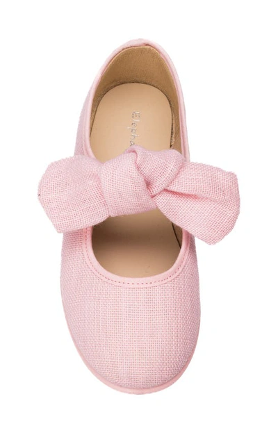 Shop Elephantito Kids' Bow Mary Jane In Pink