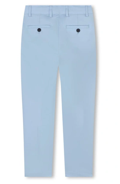 Shop Bosswear Boss Kidswear Kids' Suit Pants In Pale Blue