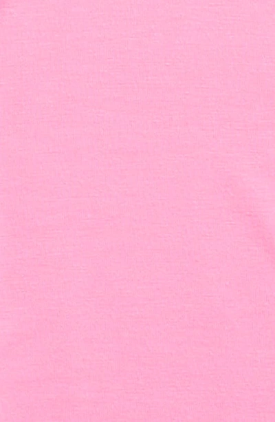 Shop Freshman Kids' Ruched T-shirt In Pink