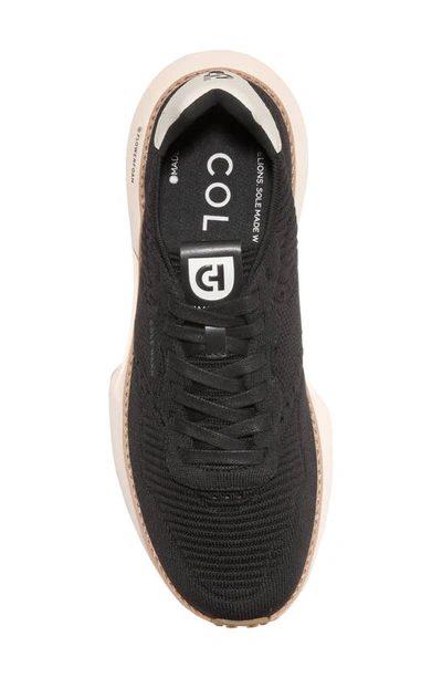 Shop Cole Haan Grandpro Ashland Stitchlite™ Sneaker In Black/ Tornado/ Ivory