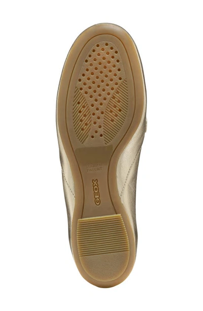 Shop Geox Palmaria Loafer In Gold
