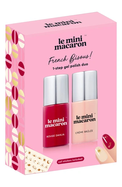 Le Mini Macaron French Bisous! Gel Polish Duo Set $31 Value In French Bisous