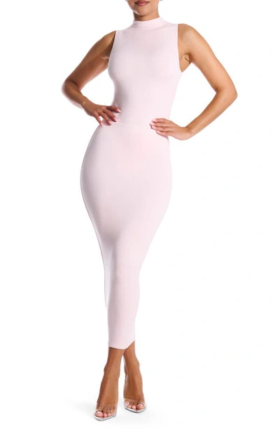 Shop Naked Wardrobe The Nw Sleeveless Bodysuit In Pale Pink