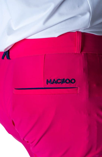 Maceoo Slim Fit Pants In Pink