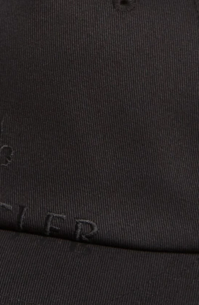 Moncler Men's Embroidered Baseball Cap In Black