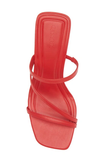 Open Edit Tawney Sandal In Red Cayenne