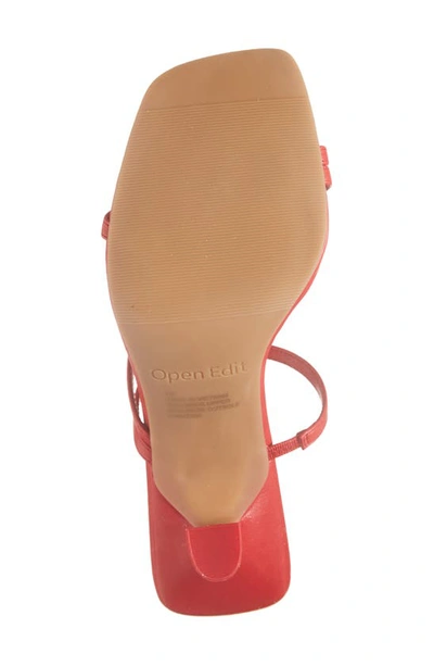 Open Edit Tawney Sandal In Red Cayenne
