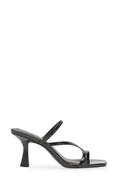 Shop Open Edit Tawney Sandal In Black Patent