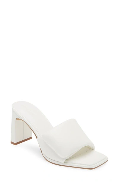 Open Edit Preslee Slide Sandal In Ivory Cloud