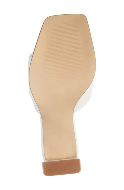 Open Edit Preslee Slide Sandal In Ivory Cloud