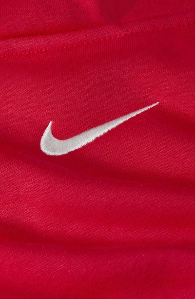 Shop Nike Sportswear Phoenix Oversize Fleece Hoodie In University Red/sail