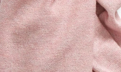 Nordstrom Transitional Knit Travel Wrap In Pink Zephyr Heather