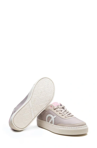 Shop Loci Balance Water Resistant Sneaker In Khaki/ Pink/ White