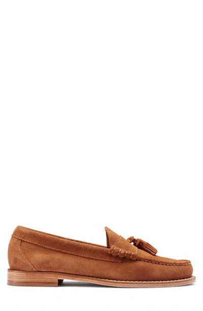 G.h.bass G. H. Bass Men's Lennox Tan Tassel Weejun Moccasin In Tan
