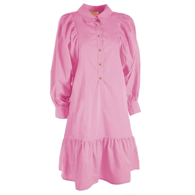 Shop Yes Zee Pink Cotton Dress