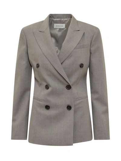 Shop Armarium Myra Jacket In Grey