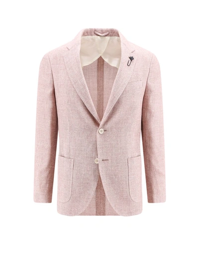 Shop Lardini Blazer In Pink