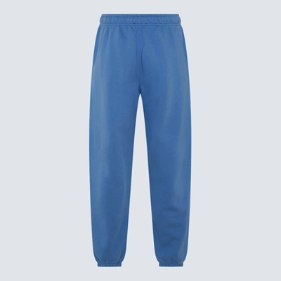 Shop Polo Ralph Lauren Summer Blue Cotton Blend Track Pants