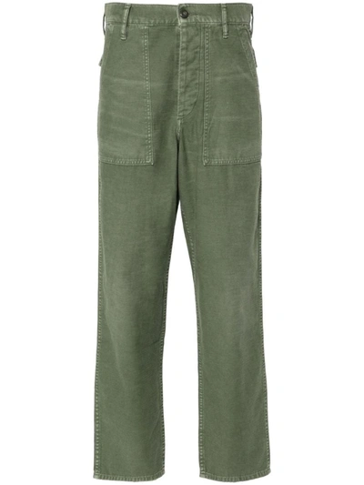 Shop Polo Ralph Lauren Trousers In Green