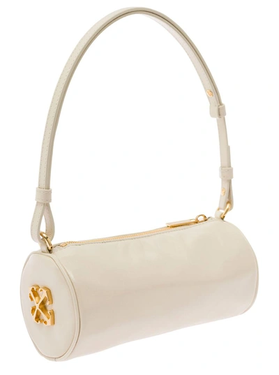 Shop Off-white Torpedo Small Phone Bag In White