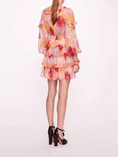 Shop Marchesa Orchid In Pink Multi
