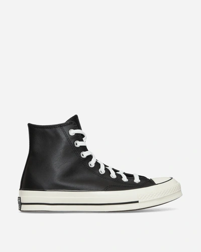 Shop Converse Chuck 70 Hi Leather Sneakers Black In Multicolor