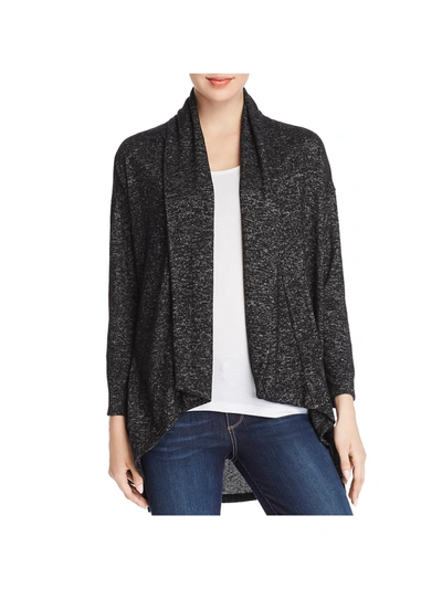 Shop A+a Collection Womens Fleece Shawl Collar Cardigan Sweater In Black