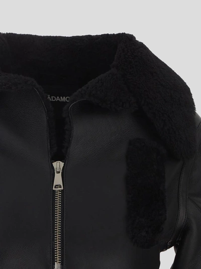 Shop Andreädamo Andreadamo Detachable Cut Out Jacket In Black