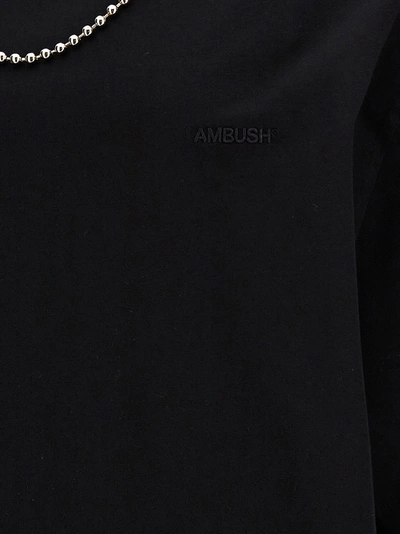 Shop Ambush Ballchain T-shirt Black