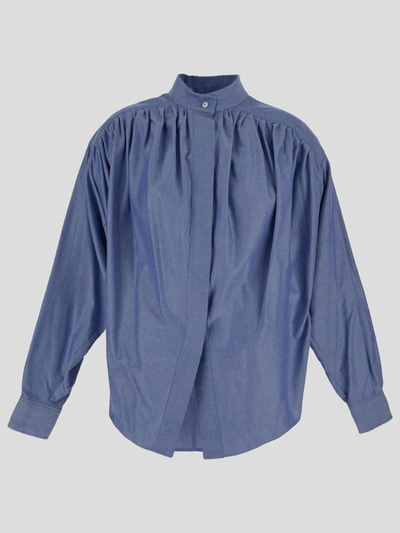 Shop Etro Shirt In Blue