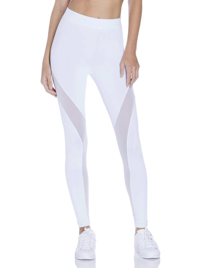 Shop Koral Frame Womens High Rise Fitness Athletic Leggings In White