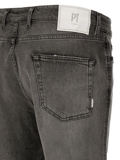 Shop Pt Torino Rock Skinny Jeans Gray