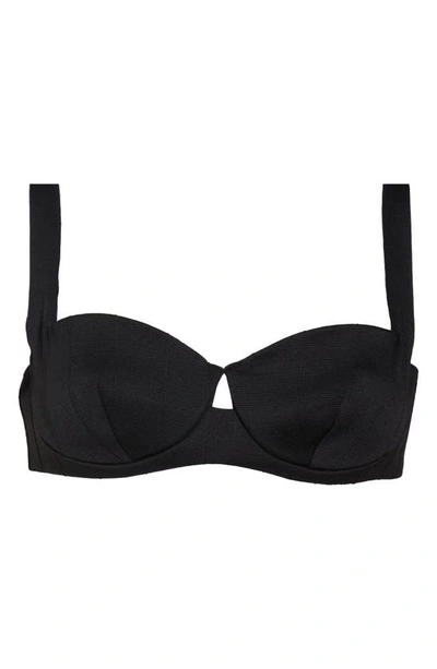 Shop Onia Danica Bikini Top In Black