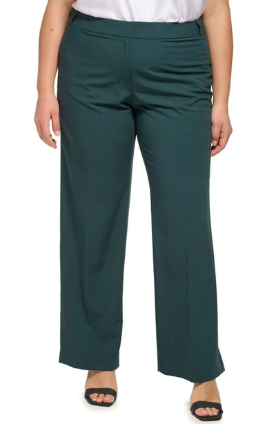 Shop Calvin Klein Lux Highline Pants In Forest