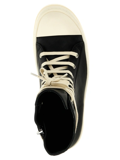 Shop Rick Owens Sneakers White/black