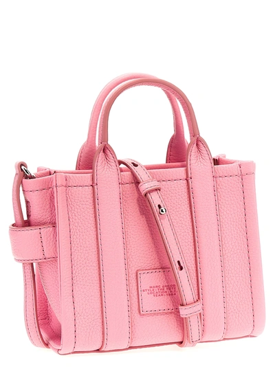Shop Marc Jacobs The Leather Mini Tote Tote Bag Pink