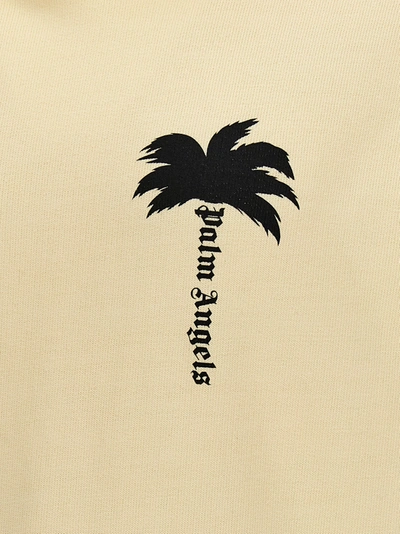 Shop Palm Angels The Palm Sweatshirt White/black