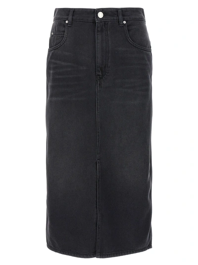 Shop Isabel Marant Tilauria Skirts Black