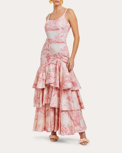 Shop Mestiza Women's Marseilles Convertible Gown In Pink