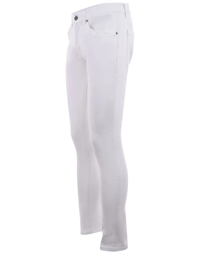 Dondup George Five-pocket Jeans In White