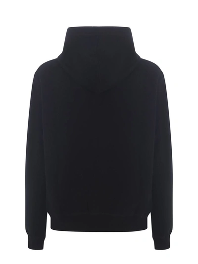 Dsquared2 Dsquared "icon" Scribble Cool Fit Sweatshirt In Black