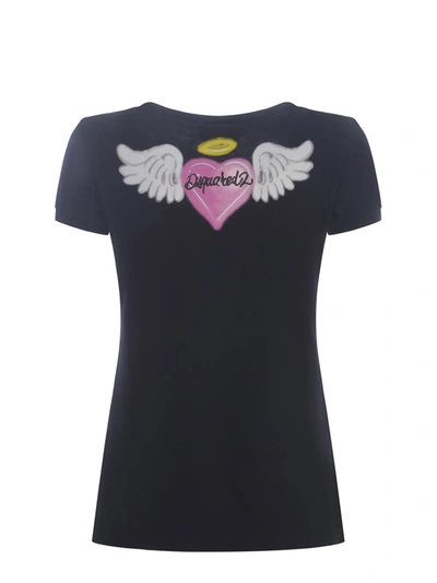 Dsquared2 Camiseta - Negro In Black